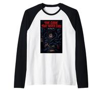 The Code that Never Ends Funny Computer Programmer Poster Raglan Baseball Tee
