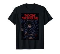 The Code that Never Ends Funny Computer Programmer Poster T-Shirt