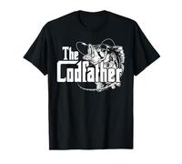 The Codfather Cod Fish Catcher Fishing Daddy Dad Father Papa T-Shirt