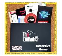 The Codfather Cyber Security Training & Awareness Game - Unsolved Detective Mystery Open Case File - Play At Home Escape Room Crime