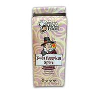 The Coffee Fool Drip Grind, Fool's Decaf Pumpkin Spice, 12 Ounce by The Coffee Fool