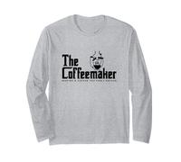 The Coffeemaker Making A Coffee You Can't Refuse Barista Long Sleeve T-Shirt