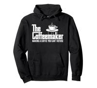 The Coffeemaker Making A Coffee You Can't Refuse - Barista Pullover Hoodie
