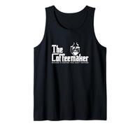 The Coffeemaker Making A Coffee You Can't Refuse Barista Tank Top