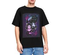 The Coffin of Andy and Leyley Modern Men Women's T Shirts Ashley and Andrew Casual Tees Short Sleeve Ocollar T-Shirt 100% Cotton Black