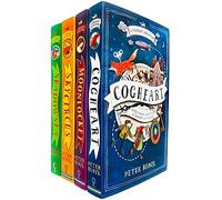 The Cogheart Adventures 4 Books Collection Set by Peter Bunzl (Cogheart, Moonlocket, Skycircus & Shadowsea)