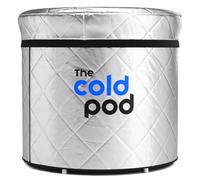 The Cold Pod Insulated Ice Bath Bundle,320L Cold Plunge Tub with Full Insulated Spaceship Cover to Keep Water Cold and Fresh for Extended Periods.
