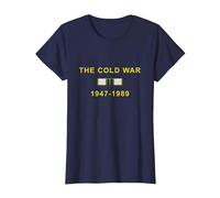 The Cold War T-Shirt, Women, Navy Blue, XX-Large