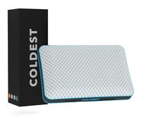 The Coldest Pillow - Adjustable Fill, Washable Cover, and Best for Breathable Cool While Sleeping -Premium (Queen)