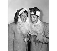 The Colgate Comedy Hour From Left: Dean Martin Jerry Lewis Making Their Christmas Greetings (Season 3 Promotional Photo For November 30 1952 Episode) 1950-1955 Poster Print (8 x 10)
