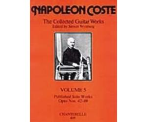 The Collected Guitar Works op. 42 - 49 Vol. 5 guitar (intermediate - advanced) C