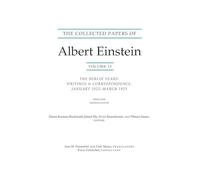 The Collected Papers of Albert Einstein, Volume - The Berlin Years: Writings & Correspondence, January 1922 - March 1923 (English Translation Sup: The ... 13 (Collected Papers of Albert Einstein, 13)