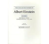 The Collected Papers of Albert Einstein, Volume 8 (English): The Berlin Years: Correspondence, 1914-1918. (English supplement translation.)