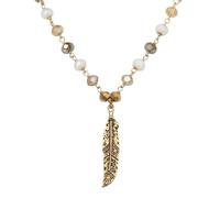 THE COLLECTION ROYAL Boho Jewelry for Women, Hippie Necklace, Feather