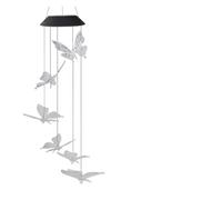 The Color-changing Solar Wind Chime Lamp Is Waterproof For Outdoor Use(Wind Chime Light C)