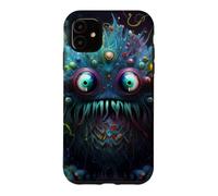 The colorful monster Unique and fantastic Case for iPhone 11