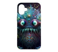 The colorful monster Unique and fantastic Case for iPhone 16 Plus
