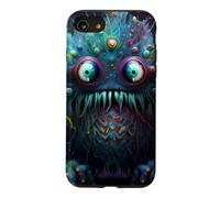 The colorful monster Unique and fantastic Case for iPhone SE (2020) / 7/8