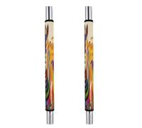 The Colorful Patterns That Follow The Light Kitchen Handle Cover, Keep Your Kitchen Appliance Clean, Fashion Refrigerator Anti Slip Sleeve,Anti Slip Handle Cover for Refrigerators Ovens Cabinets Dishw