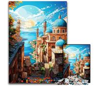 The Colorful Psychedelia of Dubrovnik’s Old Town Jigsaw Puzzles for Adults 1000 Piece Puzzles for Adults Challenging DIY Brain Teaser Perfect Family Game Or Decorative Gift 1000 PCS(38x26cm)