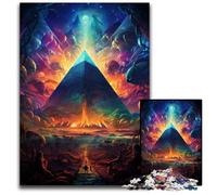 The Colorful Psychedelia of Egypt’s Space Desert Jigsaw Puzzles for Adults 1000 Piece Difficult Puzzles for Adults Ideal And Home Decor 1000 PCS(38x26cm)