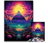 The Colorful Psychedelia of Egypt’s Space Desert Jigsaw Puzzles for Adults 1000 Puzzles for Adults Fun at Home Activities Birthday Present Travel Gifts 1000 PCS(75x50cm)