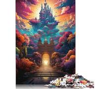 The Colorful Psychedelia of Versailles Puzzle Customizable Pictures 100% Recycled Cardboard Jigsaw Puzzle for Kids And Adults Age 12 Years Up Unique Gift 1000pcs (38x26cm)