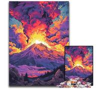 The Colorful Psychedelics of Mount St. Helens 1000 Piece Jigsaw Puzzles for Adults Jigsaw Puzzles for Adults Brain-Challenging DIY Decorative Game Family Interactive Toy 1000 PCS(75x50cm)