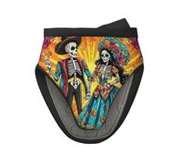 The Colorful Skull Features Flowers And A Skull Oven Mitts Mini Oven Mitt Kitchen Accessories Oven Gloves Silicone Oven Gloves Heat Resistant Gloves