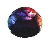 The Colorful Tiger Reusable shower cap - double-layer waterproof, elastic, environmentally friendly daily use shower cap