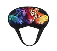 The Colorful Tiger Ultimate Eye Mask for Sleeping, Soft and Comfortable Eye Mask, Relaxing Zero Pressure Night Blindfold.