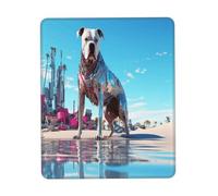 The Colorful World of Dogs Gaming Mouse Pad, Full-Print Design with 3mm Rubber Base, Ergonomic and Durable for Office, Gaming, and Study