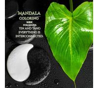 The Coloring Book for Adults Yin and Yang: Everything is Interconnected (Yin and Yang Inner Balance Mandala Coloring)