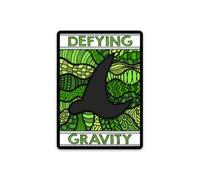 The Coloring Project - Wicked Inspired Enamel Pin - Defying Gravity - Broadway Gift for Musical Theatre Fans