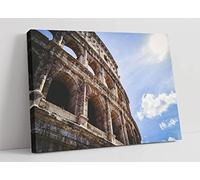 The Colosseum Canvas Wall Art Picture Print - 24 inch wide x 16 inch high (Frame Depth 30mm)