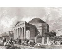 The Colosseum Regent's park London England 19th century. Built to exhibit Thomas Hornor's Panoramic view of London the largest painting ever created it was demolished in 1874. From The History of