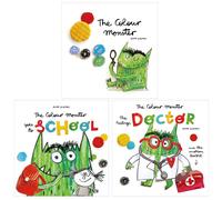 The Colour Monster 3 Picture Book Set Anna Llenas - NEW (Free delivery)