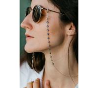 62 CM Blue Evil Eye Protection Summer Turkish Reading Eyeglass Chain Lanyard The Colourful Aura Gold One Size