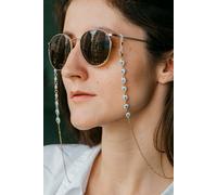 62 CM Evil Eye Protection Summer Turkish Reading Eyeglass Chain Lanyard The Colourful Aura Gold One Size