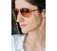 The Colourful Aura 62 Cm Floral Daisy Summer Sunglass Reading Eyeglass Chain Lanyard Detachable Chain In Turquoise Turquoise One Size