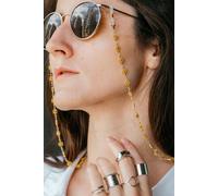 62 CM Floral Daisy Summer Sunglass Reading EyeGlass Chain Lanyard Detachable Chain The Colourful Aura Yellow One Size