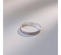 The Colourful Aura 925 Silver Band Boho Slim Purple Thumb Midi Band Toe Ring Purple