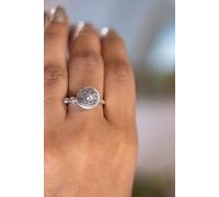 Adjustable Monk Buddhist Tibetan Spinner Mantra Prayer Ring The Colourful Aura Silver One Size