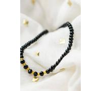 The Colourful Aura Black Beads Elegant Indian Mangalsutra Nazaria Tiny Beaded Bracelet The Colourful Aura Black One Size