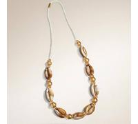 The Colourful Aura Gold-Plated Cowrie Shell Bohemian Necklace Gold