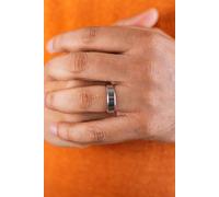 The Colourful Aura Men's 6mm Silver Tungsten Engagement Wedding Band Ring | Size: 12 The Colourful Aura Silver 12