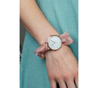Pink Handmade Colour Women Elastic Strap Bracelet Wristwatch The Colourful Aura Pink One Size