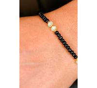 The Colourful Aura Silver Bead Daily Elegant Indian Mangalsutra Adult & Kids Nazaria Bracelet In Turquoise Turquoise One Size