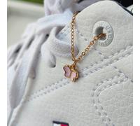 The Colourful Aura Tiny Butterfly Animal Dangle Shoe Lace Sneaker Accessories Skate Charm in Pink The Colourful Aura Pink One Size