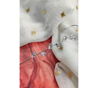 The Colourful Aura Women's Leaf Ear Wrap Crawler Ear Climber Zircon Earring in Silver The Colourful Aura Silver One Size